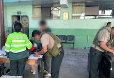 Detienen a 10 personas por presunta usurpación agravada en galería del Cercado de Arequipa