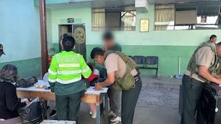 Detienen a 10 personas por presunta usurpación agravada en galería del Cercado de Arequipa