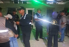 Piura: Intervienen presunto prostíbulo en centro poblado La Peñita