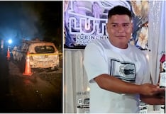 Chincha: agente de seguridad muere calcinado tras siniestro de vehículo