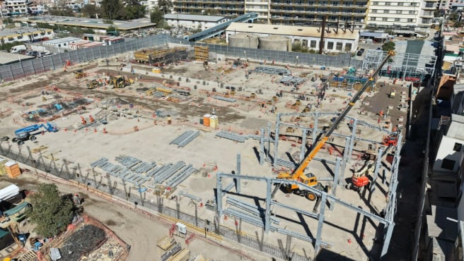 Contingencia del nuevo IREN Sur, en Arequipa. Foto: Autoridad Nacional de Infraestructura (ANIN).