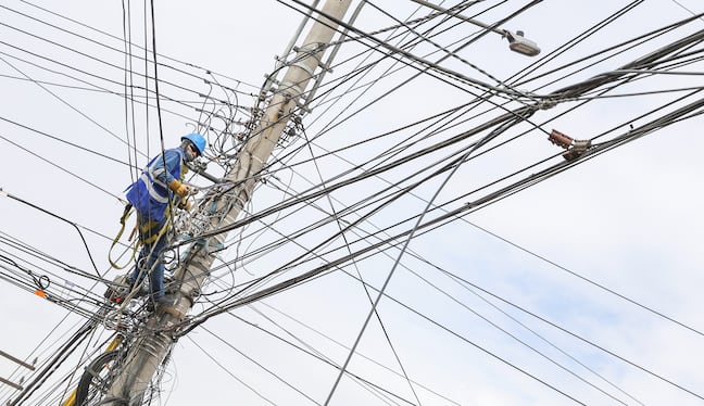 Corte del servicio eléctrico por 8 horas en Majes, Chala y Deán Valdivia en Arequipa