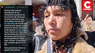 Chats de WhatsApp evidencian uso político de comedores populares en Huancayo