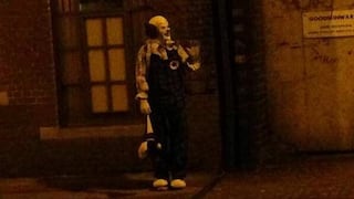 Hombre vestido de payaso causa terror en Inglaterra