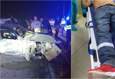 Pisco: accidente de tránsito deja tres heridos en vía Los Libertadores