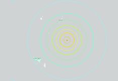Sismo de magnitud 7,1 frente a las costas de Tonga