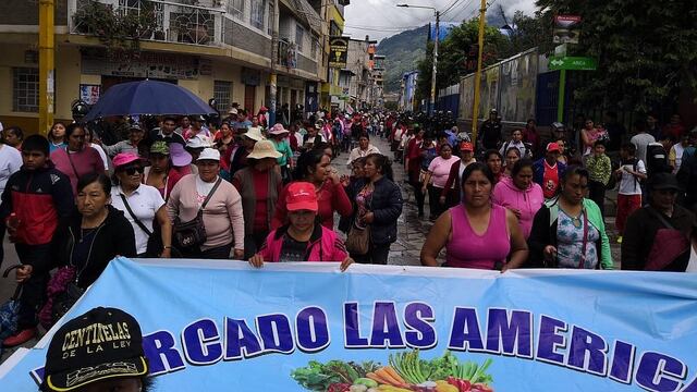 Las Bambas: Segundo día de paro en Abancay fue total