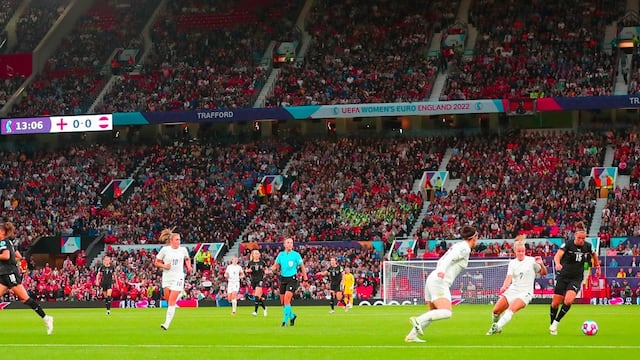 Euro Femenina hace historia: 68 871 asistentes en el Inglaterra vs. Austria de inauguración