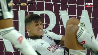 La insólita chance de gol que no aprovechó Colo Colo ante Alianza Lima (VIDEO)