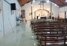 Lluvias inundan la iglesia en la que trabajó el papa en Piura