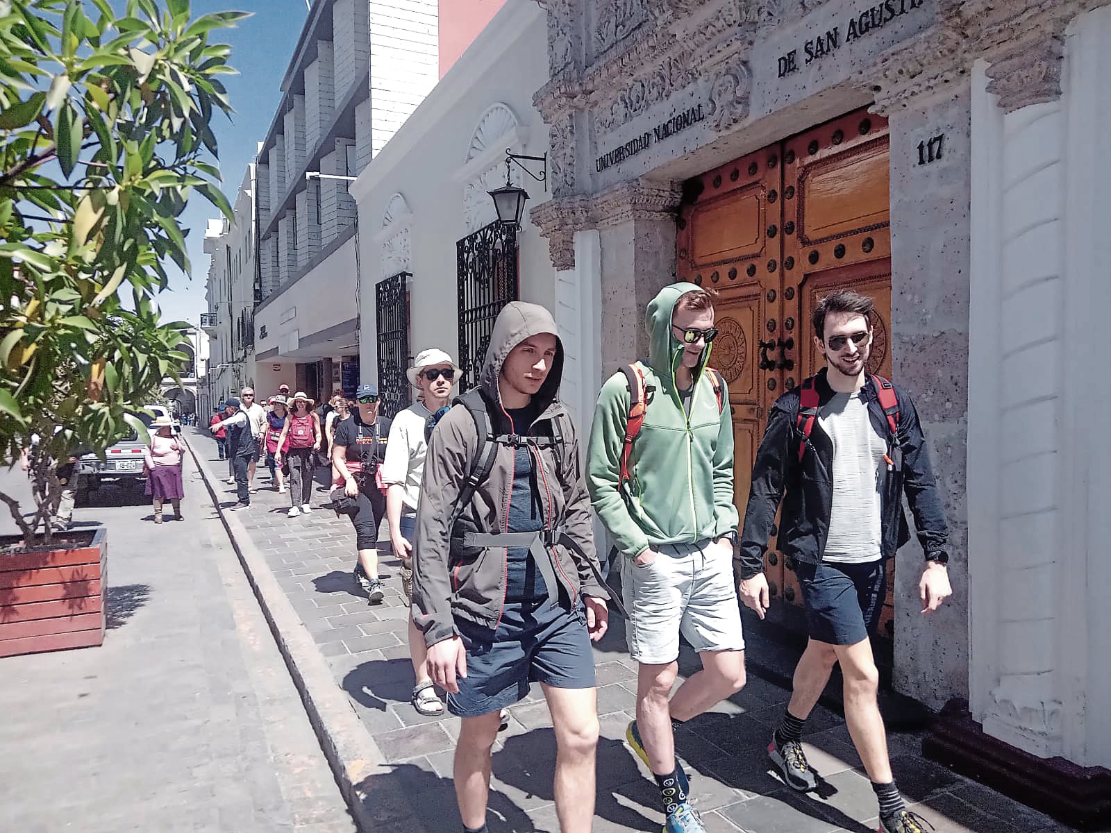Poca llegada de turistas a la ciudad de Arequipa. Foto: GEC.