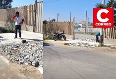 Ica: Municipalidad paraliza demolición de rampa y apertura de cerco en cruce peatonal