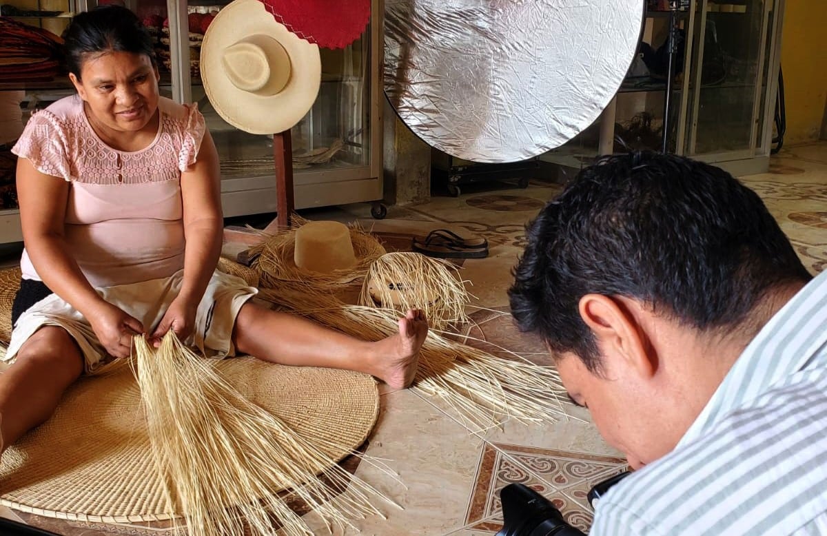 Artesana piurana de paja toquilla fue ganadora en concurso nacional.