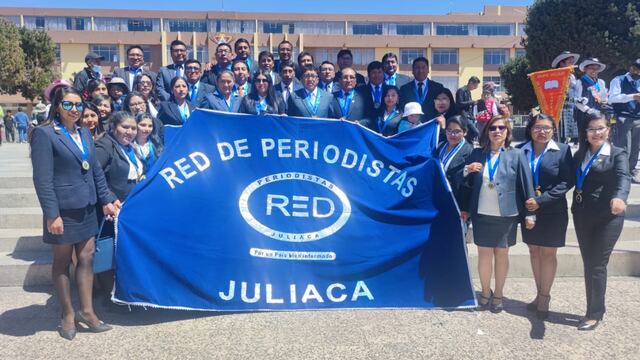 Red de Periodistas de Juliaca conmemora su 13° aniversario