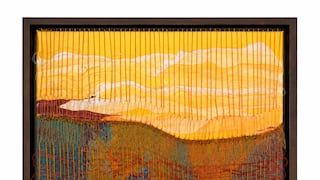 Kristie Arias presenta “Fibra Lítica”, muestra que une arte textil y geología en Lima