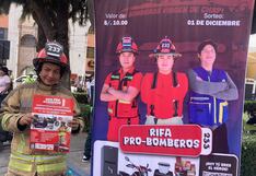 Bomberos de Paucarpata buscan renovar máquinas de hace 50 años con rifa, en Arequipa