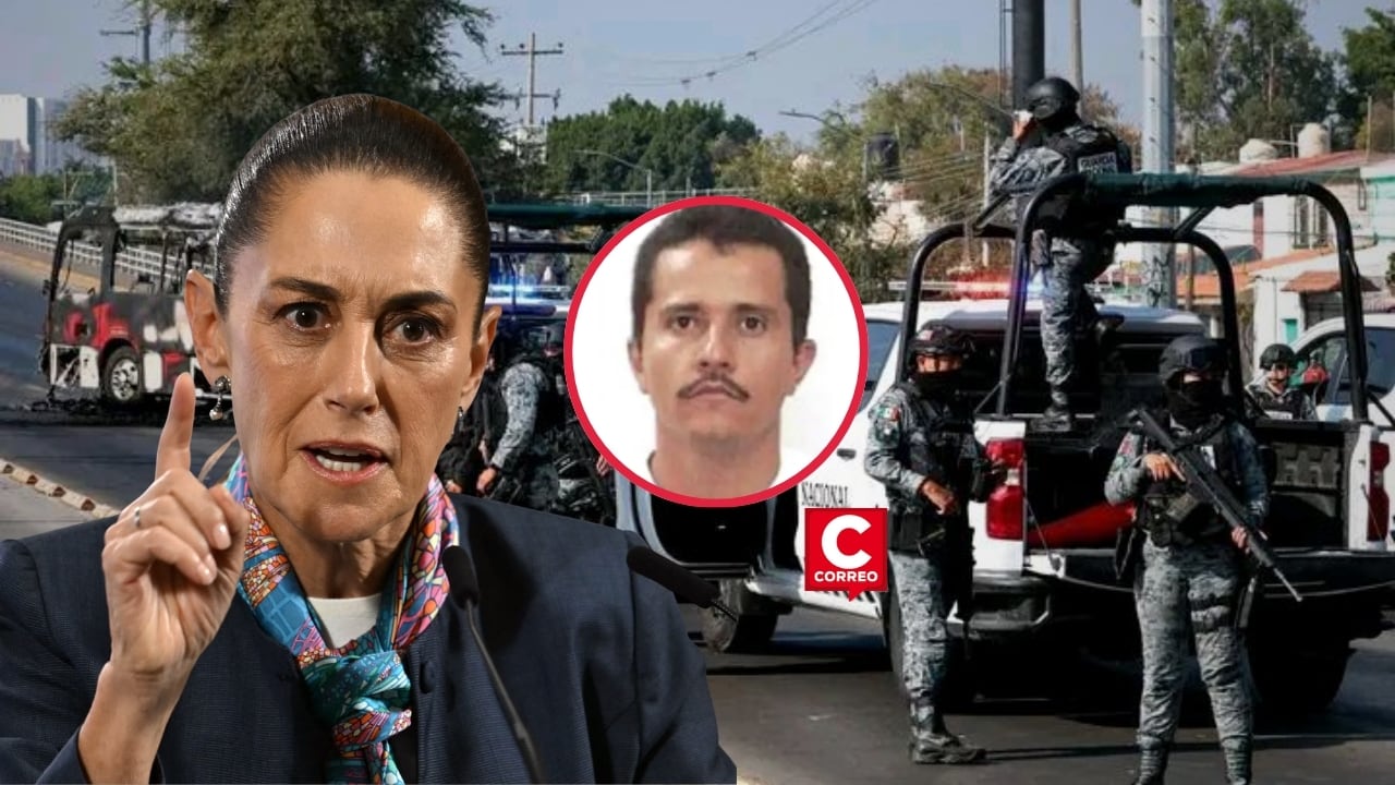 México minimiza participación de EE.UU. en caída de ‘El Mencho’: “Fue ejecutado por las fuerzas federales”. Composición: Diario Correo.