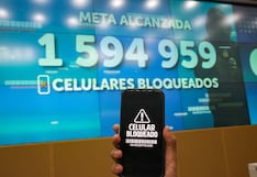Perú bloquea más de 1,5 millones de celulares para frenar extorsiones y delitos