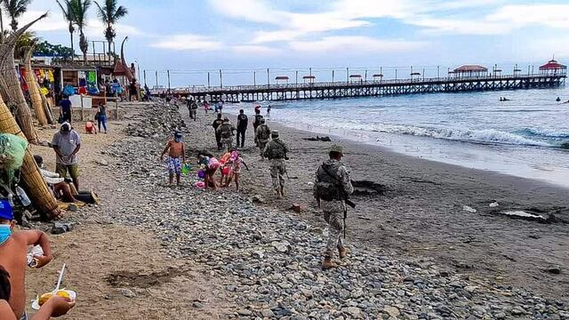 Nadie puede ir a la playa por Fin de Año en La Libertad