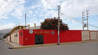 Local municipal cedido a árbitros se convierte en academia de karate en Nasca