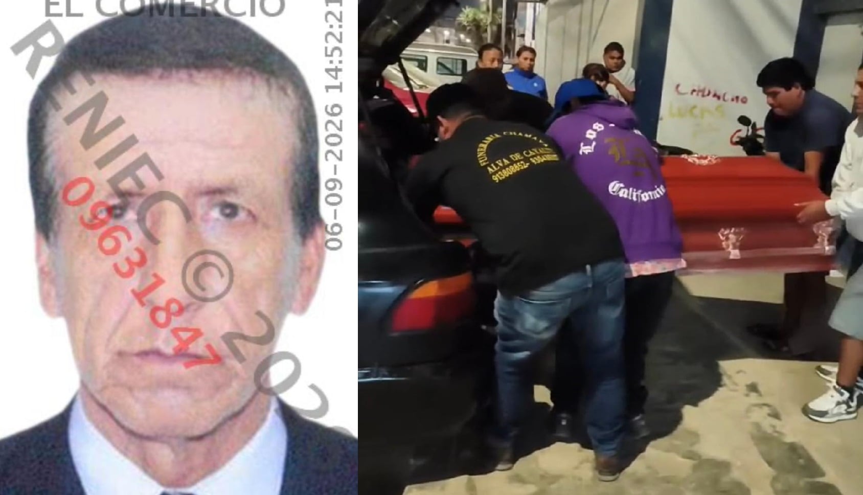Hombre de 71 años murió luego de trágico accidente.