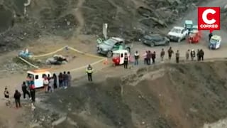 Hallan dos cadáveres calcinados en cerro de Villa María del Triunfo