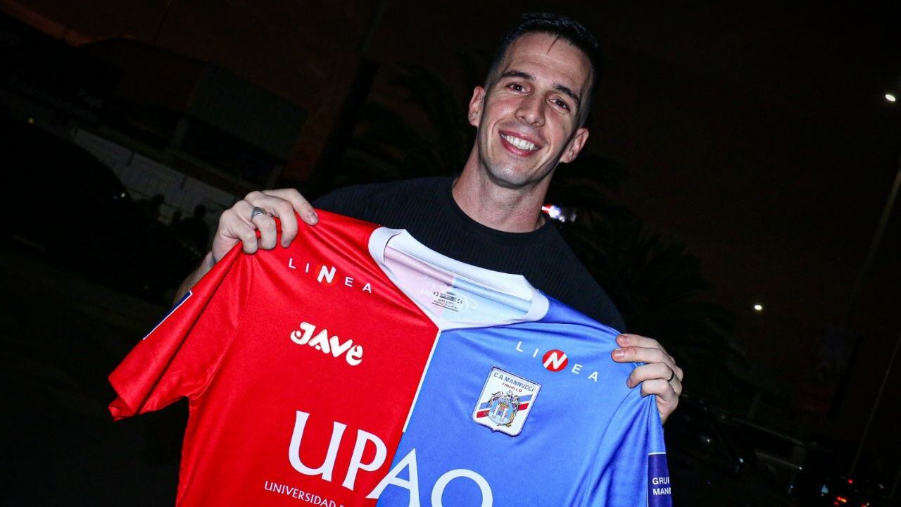 Extranjero viene de jugar en Racing Club Montevideo y dijo que el objetivo es volver a la Liga 1 del próximo año. Los tricolores suman 10 refuerzos para afrontar la Liga 2 de esta temporada. (Foto: CAM)