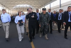 Keiko Fujimori visitó el Centro de Confinamiento del Terrorismo en su primer día de actividades en El Salvador