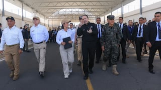 Keiko Fujimori visitó el Centro de Confinamiento del Terrorismo en su primer día de actividades en El Salvador