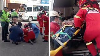 Auto atropella a joven en el centro de Huancayo