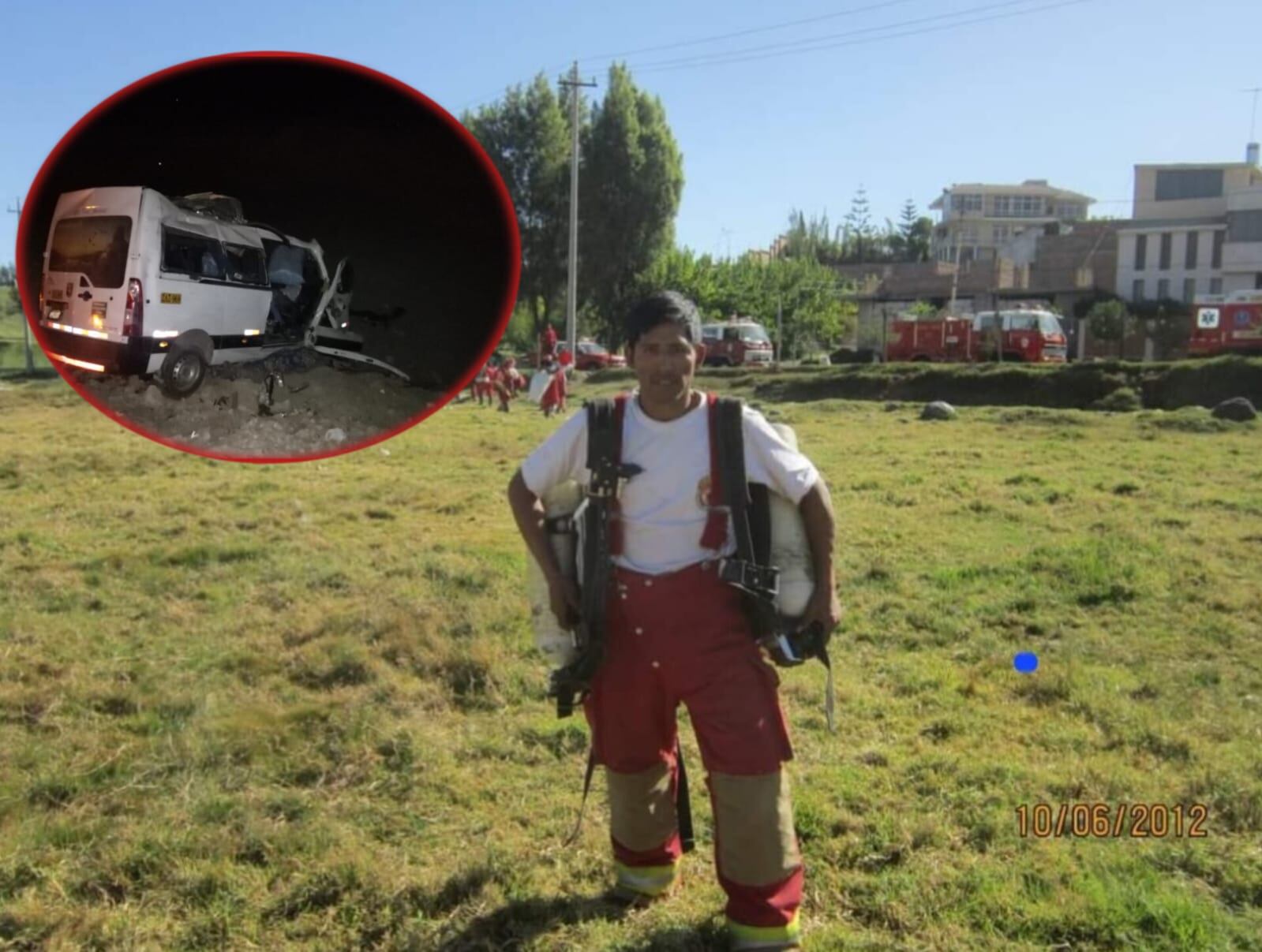 Wilber Rosas prestó servicios en la compañía de bomberos de Camaná (Foto: GEC)