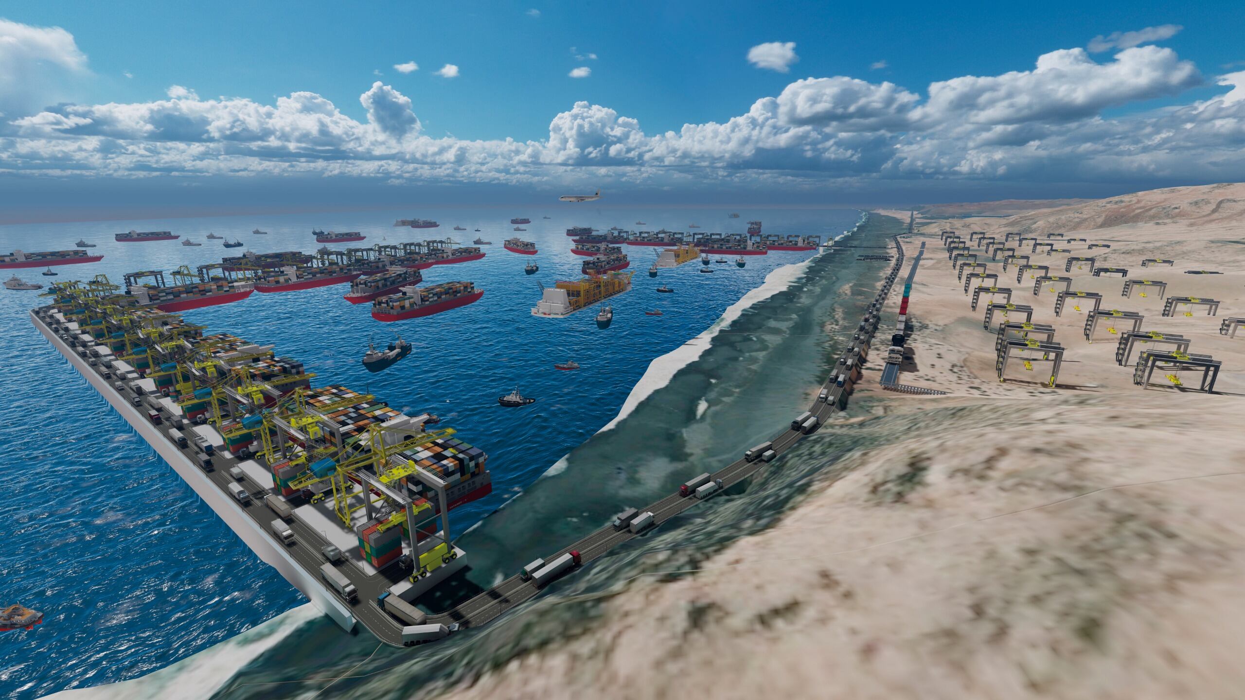 Megapuerto Corío se ubica en el distrito de Punta de Bombón, en la provincia de Islay. Foto: GRA.