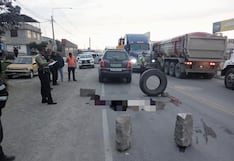 Camión atropella a peatón en la Vía de Evitamiento de Arequipa