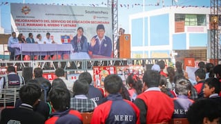 Inician la reconstrucción del colegio Mariano Eduardo Rivera y Ustariz en el valle de Tambo