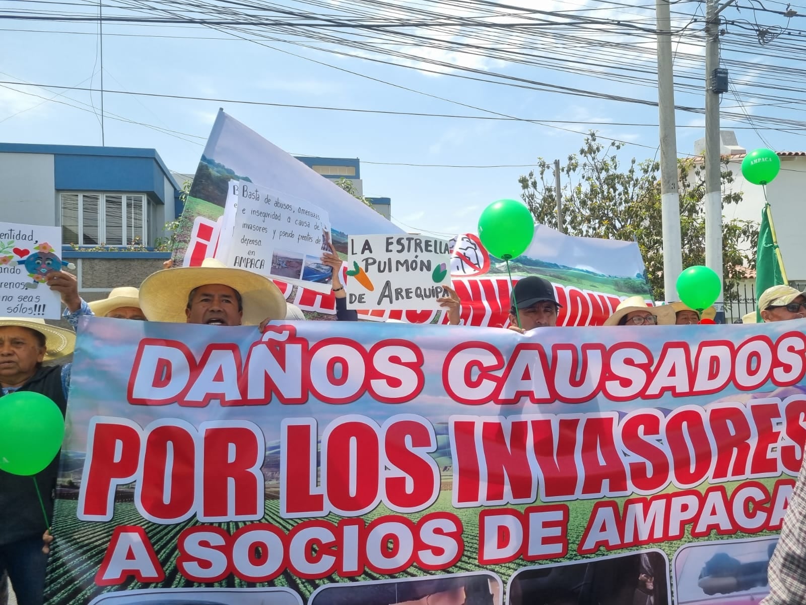 Denuncian que la Policía no acude, pese a denuncias por invasiones