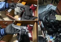Tacna: Intervienen una pareja con droga, armas de fuego y municiones