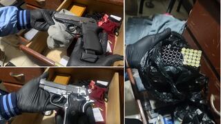 Tacna: Intervienen una pareja con droga, armas de fuego y municiones