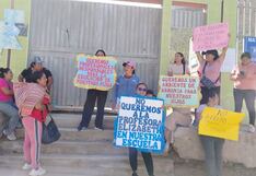 Arequipa: Padres de familia logran retiro de docente tras dos días de protestas en colegio de Tocota
