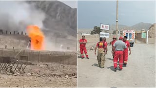 Pisco: explosión en el Centro de Municiones del Ejército Peruano deja siete heridos y un desaparecido