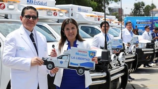 Entregan ambulancia a EsSalud La Libertad para atención de emergencias