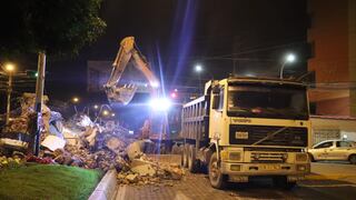 Arequipa: Demolieron caseta de seguridad en el distrito de Yanahuara (VIDEO)