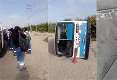 Ica: brutal accidente dejó seis heridos en la carretera panamericana sur por Villacurí