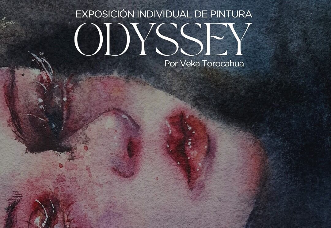 Exposición individual de pintura Odyssey. Foto: difusión.