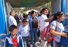 Decenas de padres en Chincha llegaron a colegios tras fuerte sismo de magnitud 6.0