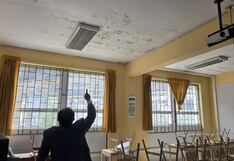 Colegio Independencia Americana: Piden retrasar el inicio del año escolar por filtraciones de agua