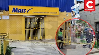 Huancayo: Hacen forado en tiendas Mass y se llevan S/9 mil de caja registradora