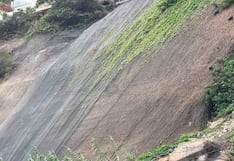 Refuerzan geomallas en la Costa Verde para prevenir desprendimientos