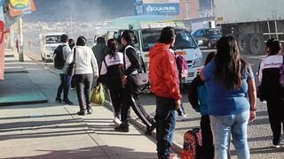 Mesa técnica para formalizar y bajar multas a transportistas informales de Arequipa