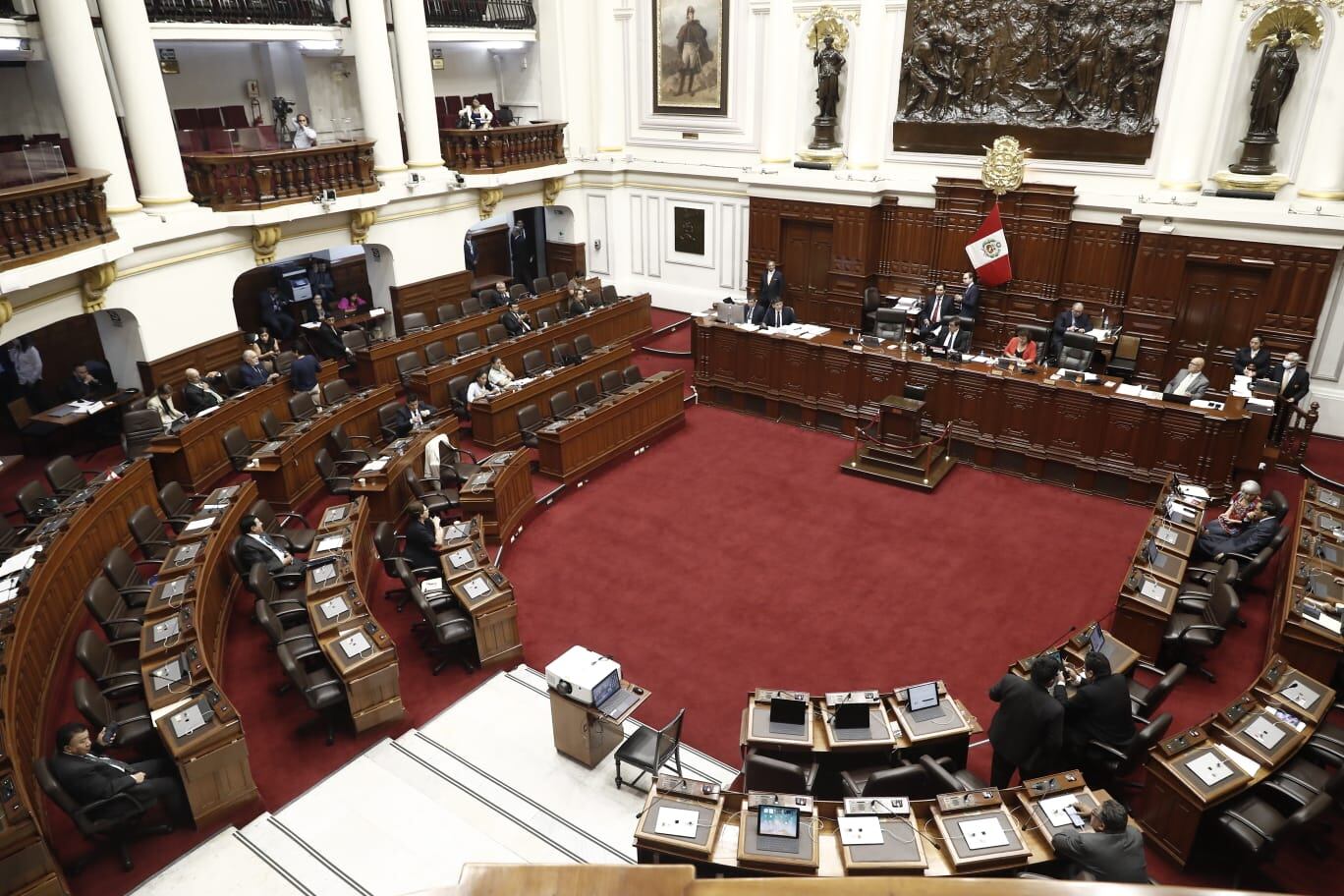 Pleno del Congreso. (Fotos: Renzo Salazar)