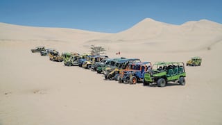 Ica: tubulares reanudan operaciones en las dunas de la laguna de Huacachina